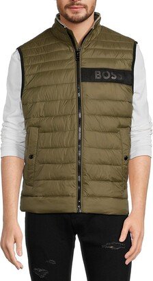 Logo Graphic Puffer Vest