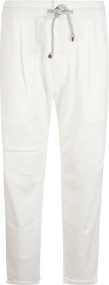 Drawstring Tapered Leg Track Pants-AA