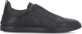 Triple Stitch Slip-On Sneakers