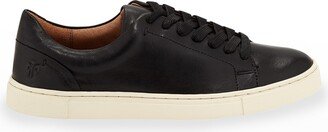 Ivy Soft Leather Lace-Up Low-Top Sneakers