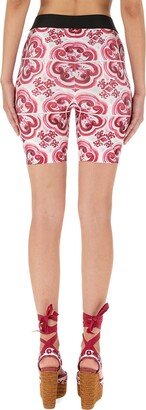 Majolica Cyclist Bermuda Shorts