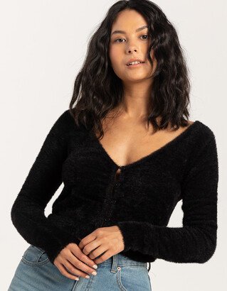 Smooth Move Womens Cardigan Sweater