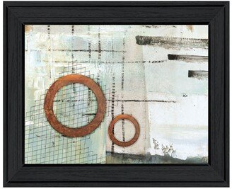 Balance this I by Cloverfield Co, Ready to hang Framed Print, Black Frame, 19 x 15