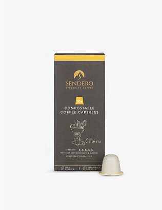 Sendero Colombia Compostable Coffee Capsules Pack of 10