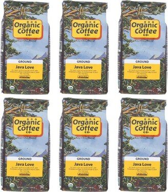 Organic Coffee Co. Organic Coffee Company Java Love Ground Coffee - Case of 6/12 oz Bags