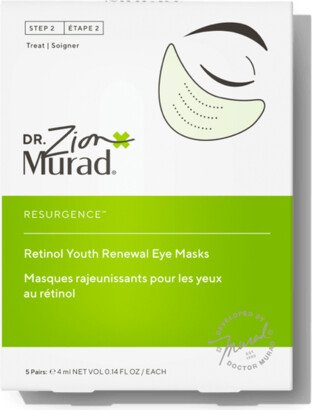 Murad Skincare Dr. Zion x Murad Retinol Youth Renewal Eye Masks Size | 5-Pack