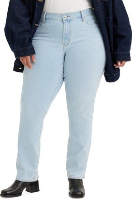 Trendy Plus Size Classic Straight Leg Jeans