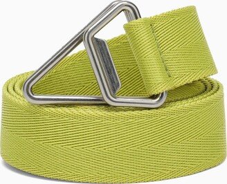 Lime fabric Triangle belt