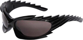 Balenciaga Eyewear Bb0255 - Spike Sunglasses