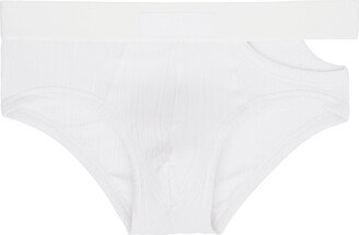 LGN Louis Gabriel Nouchi White Cutout Briefs