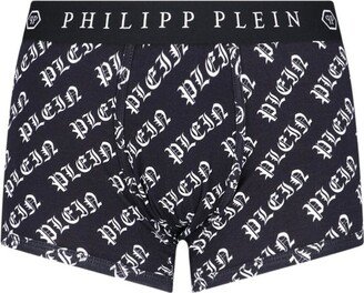 Logo Printed Stretched Boxer Briefs