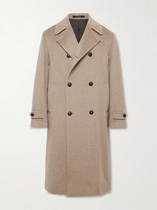 Saman Amel Double-Breasted Cashmere Coat