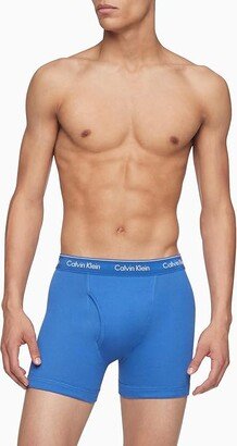 Cotton Classics Multipack Boxer Brief (Multi Blue) Men's Underwear