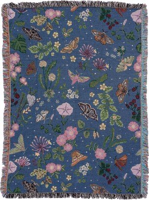 Arcana Night Garden Mini Woven Cotton Blanket