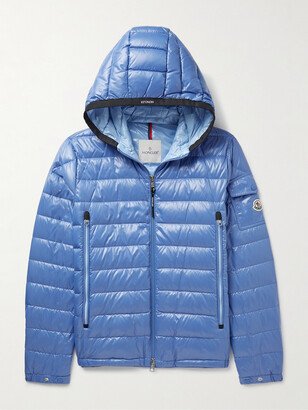 Galion Quilted Shell Hooded Down Jacket