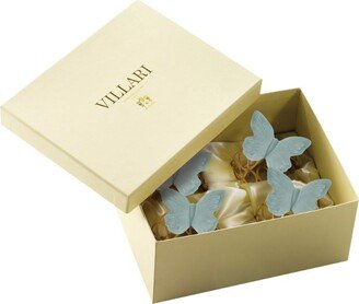 Villari Gold Plated Butterfly Napkin Rings (Set Of 4)