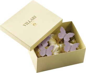 Villari Gold Plated Butterfly Napkin Rings (Set Of 4)-AA