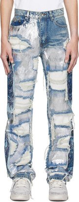 Blue Heavy Metal Jeans