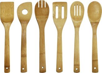 Oceanstar 7-Piece Bamboo Cooking Utensil Set