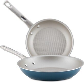 Home Collection 2-Pc. Porcelain Enamel Non-Stick Skillet Set