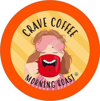 Crave Beverages Breakfast Blend Coffee Pods for Keurig, Light Roast, 40 Count