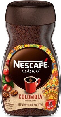 Nescafe Clasico Origin Medium Roast Colombia Coffee - 6oz