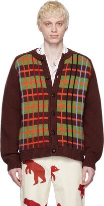 Brown County Plaid Cardigan