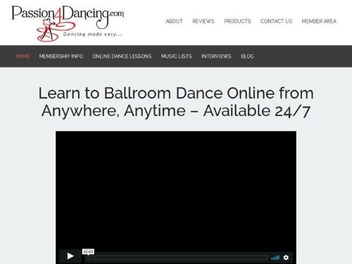 Passion4Dancing Promo Codes & Coupons