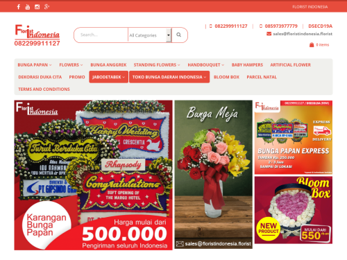 Florist Indonesia Promo Codes & Coupons