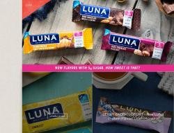 Luna Bar Promo Codes & Coupons