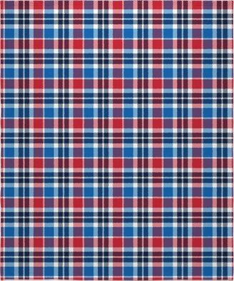 Fleece Photo Blankets: Independence Day Plaid - Multi Blanket, Fleece, 50X60, Multicolor