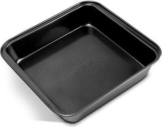 Non-Stick Square Cake Pan - Deluxe Nonstick Gray Coating Inside and Outside
