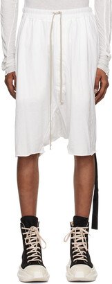 Off-White Drawstring Shorts-AA