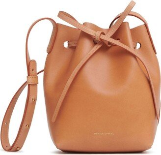 Mini Mini leather bucket bag