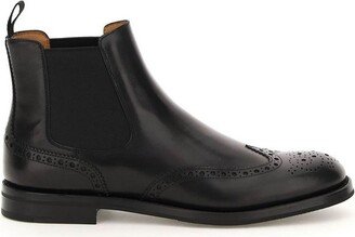 Ketsby Wg Brogue Chelsea Boots-AA