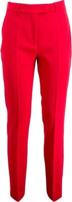 High Waist Cropped Trousers-AF