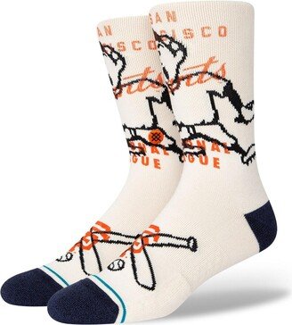 Men's San Francisco Giants Hey Batter Crew Socks