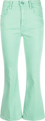 Victoria cropped flared jeans