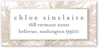 Address Labels: Gentle Forest Address Label, Pink, Address Label, Matte