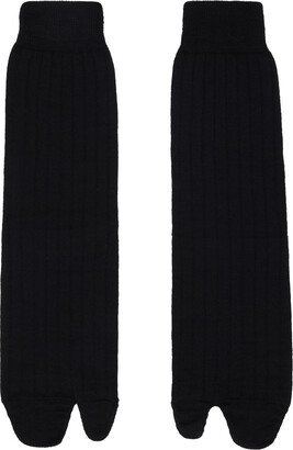 Black Tabi Socks-AA