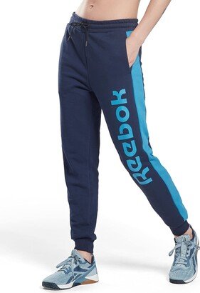 by Reebok Women's French Terry Big Logo Joggers