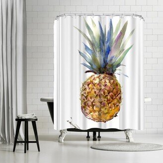 71 x 74 Shower Curtain, Pineapple Suren 1 by Suren Nersisyan