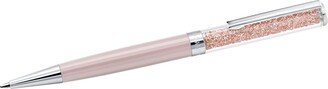 Crystalline ballpoint pen, Pink, Pink lacquered, Chrome plated