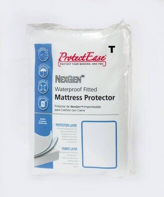 NexGen Waterproof Fitted Mattress Protector - ProtectEase