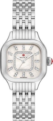 Meggie Diamond Dial Bracelet Watch, 29mm-AB