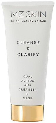 Cleanse & Clarify Dual Action AHA Cleanser & Mask in Beauty: NA