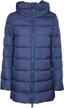 Hooded Zip-up Puffer Jacket-AF