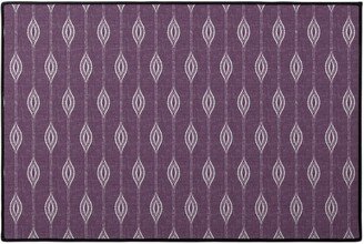 Door Mats: Diamant - Eggplant Door Mat, Purple