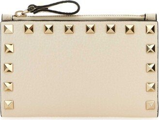 Garavani Rockstud Zip-Up Cardholder-AB