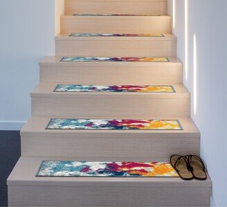 Abstract Non-Slip Stair Treads